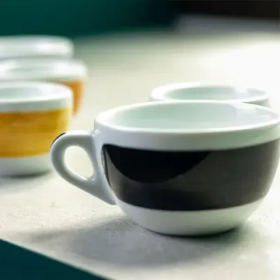 Чашка Ancap cappuccino large 260 мл, серія Verona Millecolori Black (35132) Винница