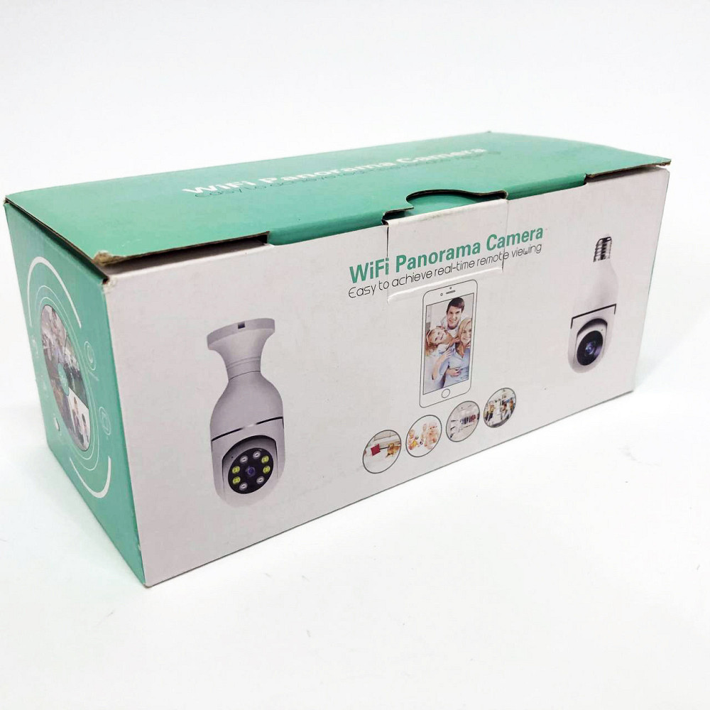 Камеры для улицы и дома CAM L1 E27 WIFI IP, Камера наблюдения с записью на HC-293 карту памяти Киев - изображение 6