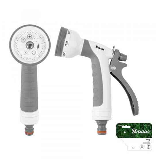 Пістолет для поливу 7-функціональний HANDY SOFT, блістер, WHITE LINE, WL-EN44TK Київ