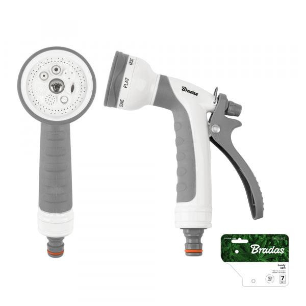 Пістолет для поливу 7-функціональний HANDY SOFT, блістер, WHITE LINE, WL-EN44TK Київ - фото 1