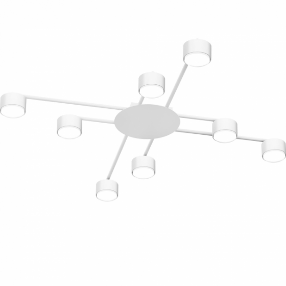 LED Світильник під лампу 8*GX53 накладний білий VL-SPF22B-W Videx Житомир