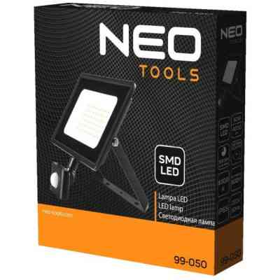 Прожектор Neo Tools алюминий, 220 В, 50Вт, 4000 люмен, SMD LED, кабель 0.15м без (99-050) Винница