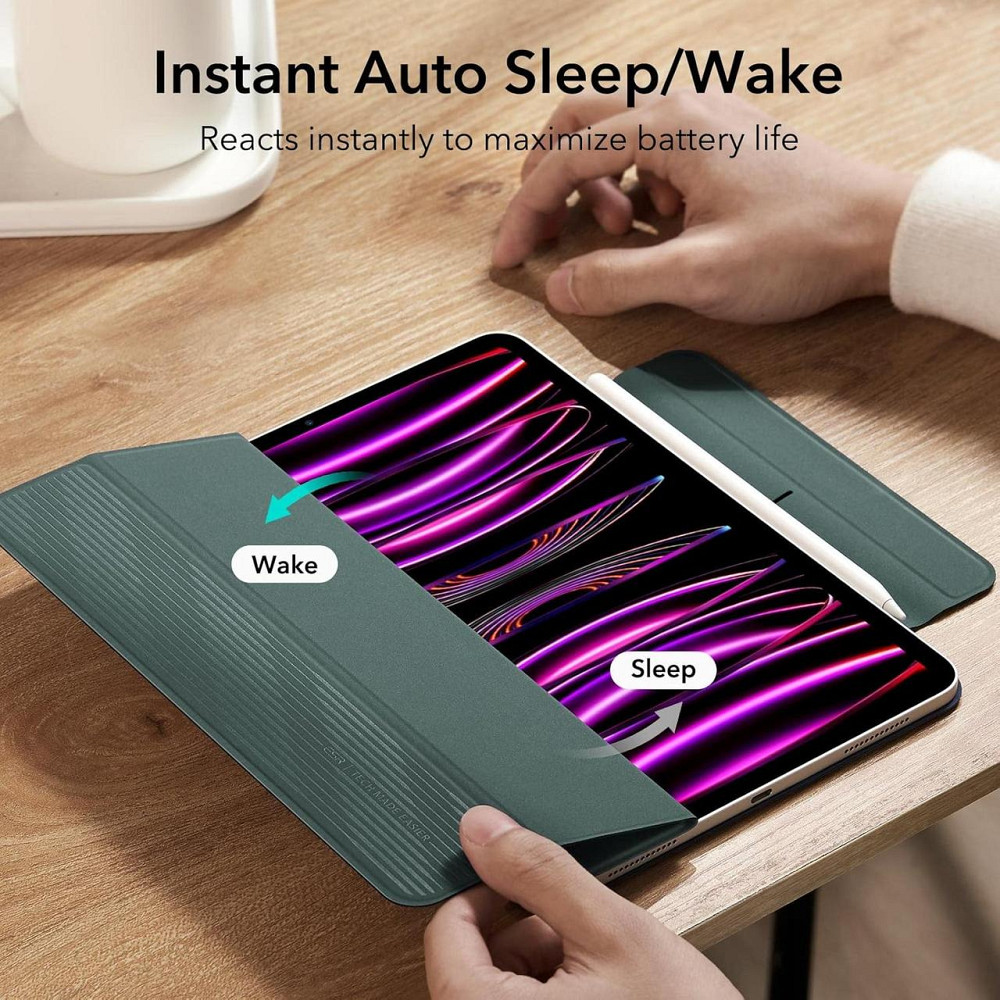 Чехол ESR для iPad Pro 12.9 дюймов (2022/2021/2020, 6-е/5-е/4-е поколение) Forest Green Киев - изображение 8