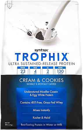 Протеїн Syntrax Trophix 2.2 kg (Cream &amp; Cookies) Луцьк