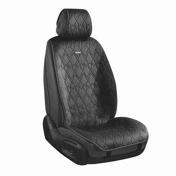 Преміум накидки для передніх сидінь CarLife Racer, black 2шт Львів