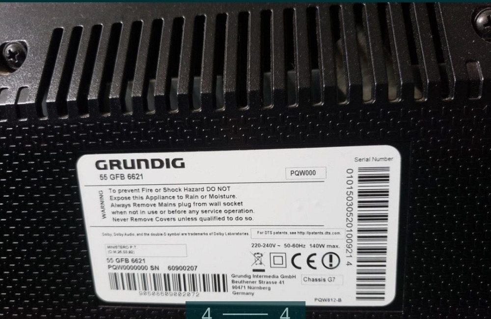 Телевізор: Grundig Smart TV 55". Харків - фото 4