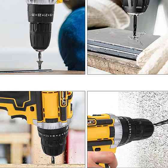 Акумуляторний шуруповерт з набором біт та свердлів + 2 акумулятори 12V SBR Київ