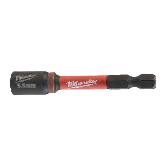 Торцева головка 1/4 дюйма, шестигранна, 5.5 мм Shockwave, ударостійка Milwaukee 4932492434 Одесса
