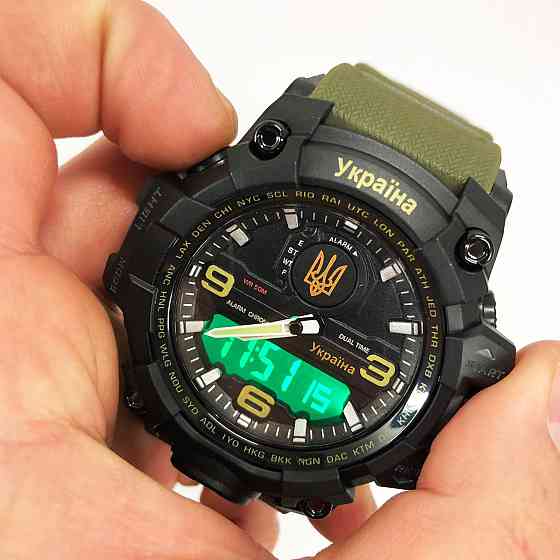 Наручні годинники з електронним механізмом SKMEI 6851/1586AG, Водонепроникні годинники з гарантією YD-29 Івано-Франківськ