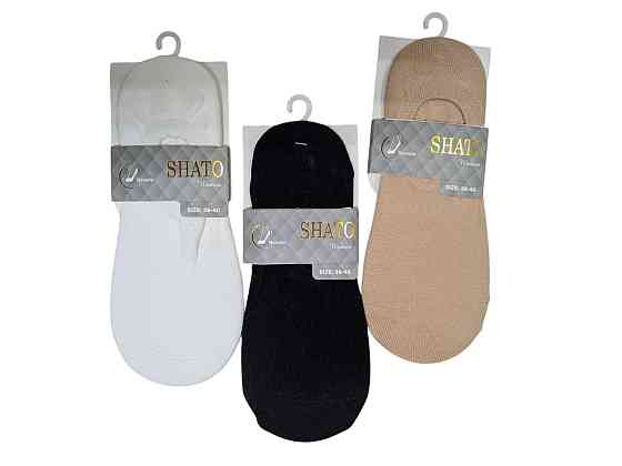 Слідки жіночі білі SHATO Womens liner socks art.020 Київ