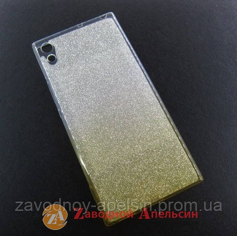 Sony Xperia XA1 Ultra G3212 чехол блестки двухцветный Одесса - изображение 1