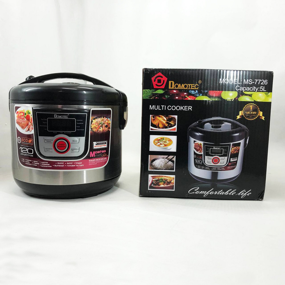 Якісна мультиварка Domotec MS-7726 5 л 1500 Вт, Мультиварка пароварка якісна 5 літрів AG-18 Львів - фото 12