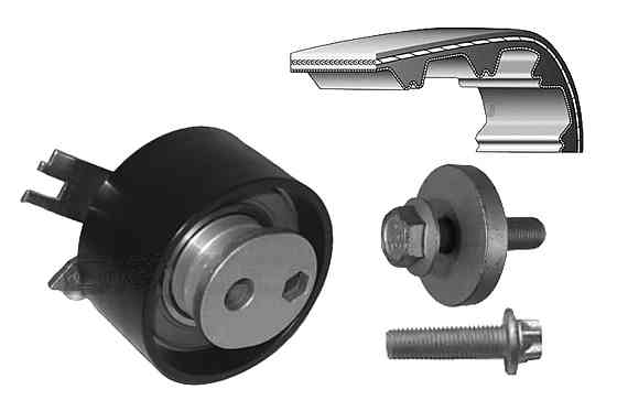 Комплект ГРМ GP Renault 1,5 DCi K9K ремінь 123 зуба (7701477028) Київ