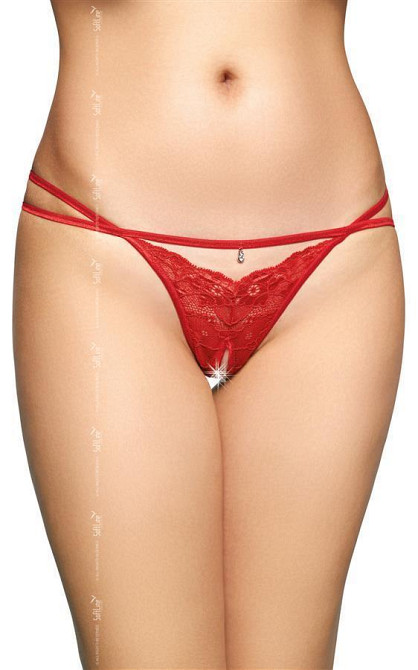 Жіночі стрінги - G-String 2496, red - M/L Sex Aura Київ - фото 1