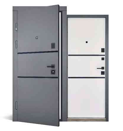 Входная дверь Abwehr Megapolis MG3 Kale Limana 443 Кварцит + Белый супермат 960*2050 мм Дверь входная для дома Киев