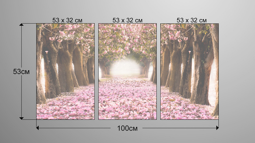 Модульная картина Весна Art-58_3А Киев - изображение 3