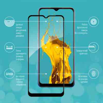 Стекло защитное Piko Full Glue Oppo A55 5G (1283126522123) Винница