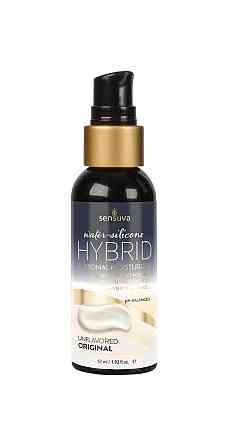 Змазка водно-силіконова Sensuva Hybrid Formula (57 мл) без цукру, можна для оральних пестощів Sex Aura Київ