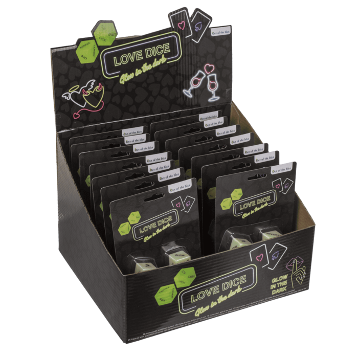 Неоновые кубики Love Dice Glow In The Dark, 2 шт. Sex Aura Киев - изображение 7