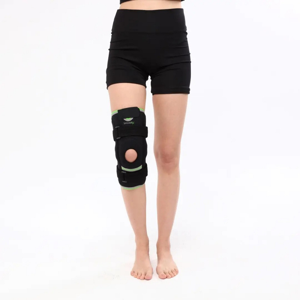 Бандаж на коленный сустав неопреновый, наколенник фиксирующий, бандаж на колено Размер L Каменец-Подольский - изображение 4