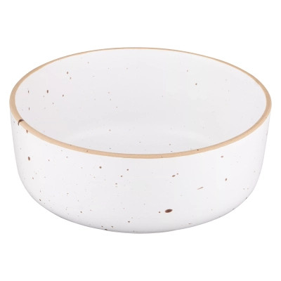 Салатник Ardesto Midori, 700мл, 16см, кераміка, білий (AR0116MW) Вінниця - фото 1