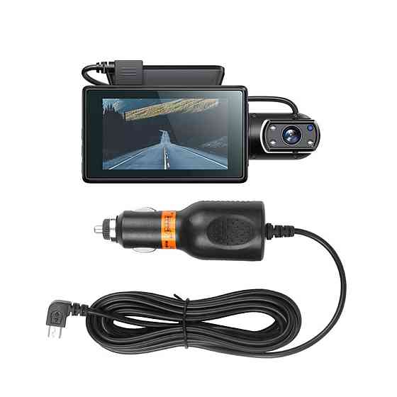 Відеореєстратор HOCO DI07 Max Driving recorder(WIFI version) Black (6931474795885) Киев