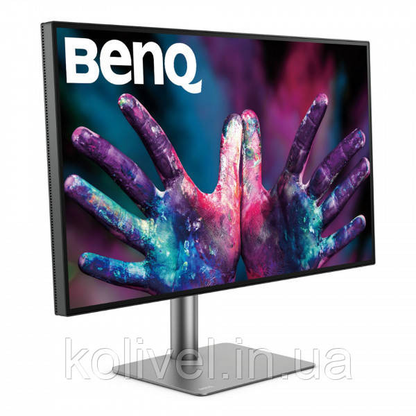 TFT 31.5" BenQ PD3220U, 4K, IPS, HDMI, DP, Pivot, HAS, колонки, темно-сірий (9H.LH7LA.TBE) Київ - фото 4