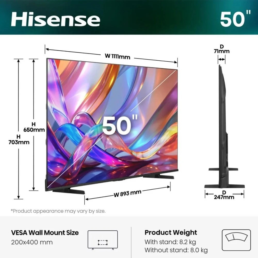 Телевізор Hisense 50E7S ( 25949 ) Харків - фото 5