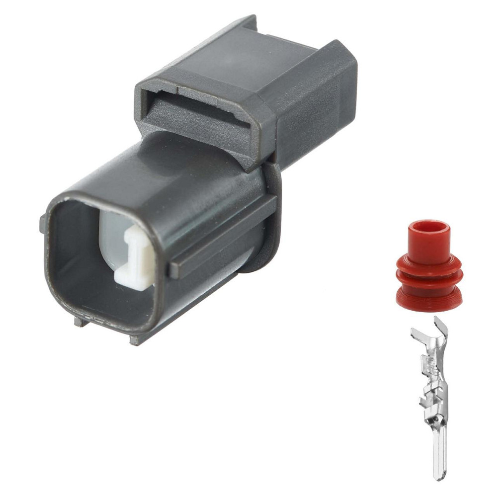 Роз'єм конектор 1-кон., Звуковой Сигнал, Датчик Скорости, Компрессор Кондиционера, Сірий, 6181-0227, Acura, Honda Київ - фото 1