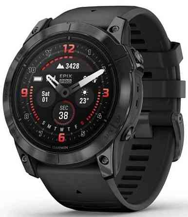 СМАРТ - Часы: Garmin Epix Pro Sapphire 47mm. Carbon Grey DLC Titanium w. BB Киев