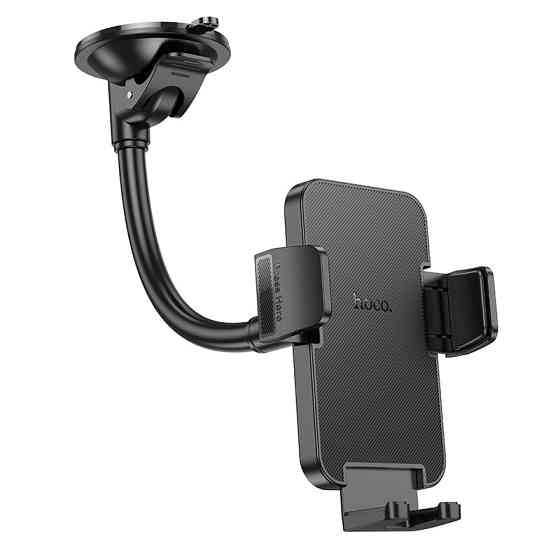 Автотримач для телефона HOCO H38 Cheetah car holder(windshield) Black Ковель