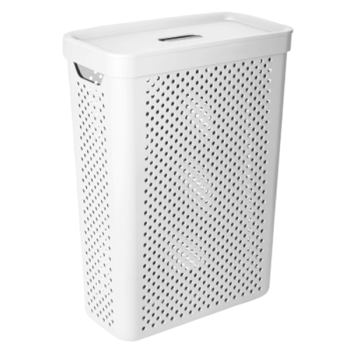 Кошик для білизни 25л білий Simple Алеана Житомир - изображение 2