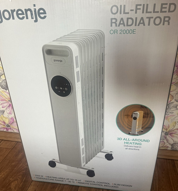 Масляный обогреватель новый Киев - изображение 2