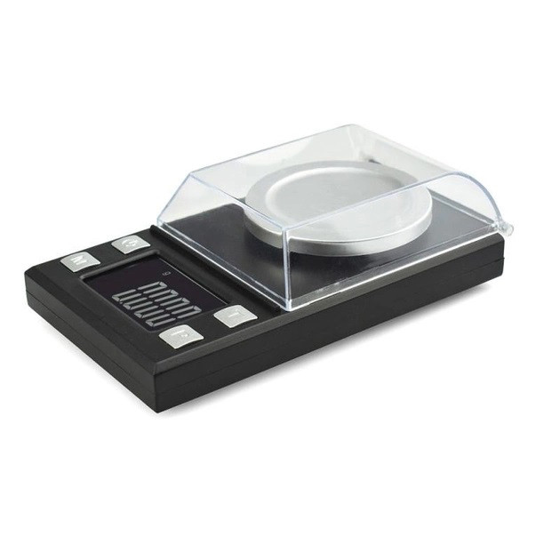 Ваги для вимірювання ваги коштовностей 100г, 0.001г точность Кишенькові на батарейках MA-48 Львів - фото 5