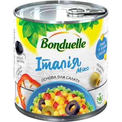 Овочева консервація Bonduelle Овочева суміш Італія Мікс 310 г (3083681068481) Вінниця