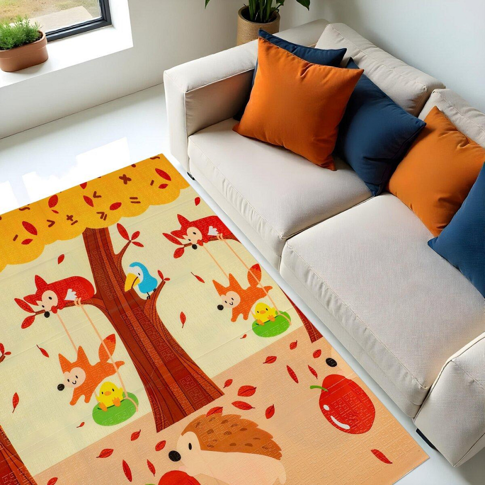 Коврик детский 147см х 177см х 8мм Лисички-Ростомер (303) SW-00003033 Киев - изображение 10