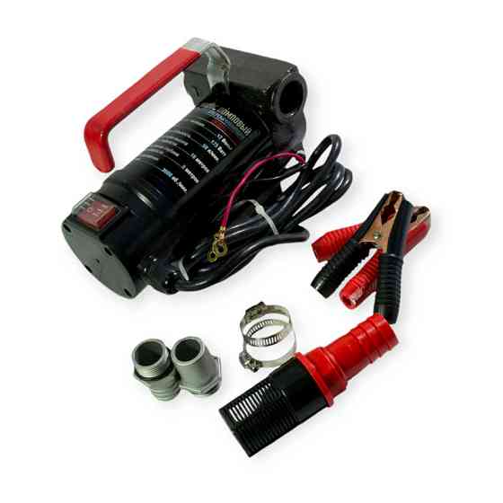 Насос для перекачування палива помповий 12в/50л/хв/175вт/штуцер 25мм Мукачево