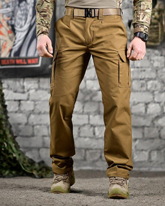 Тактические штаны  мужские кайот  рипстоп  ВТ7484 Одесса - изображение 10