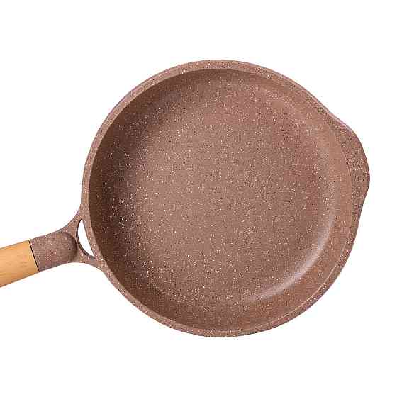 Алюминиевая сковорода 1,8 л мраморная с антипригарным покрытием Ø 24 см кофейная MGC HP-4-423CO Киев