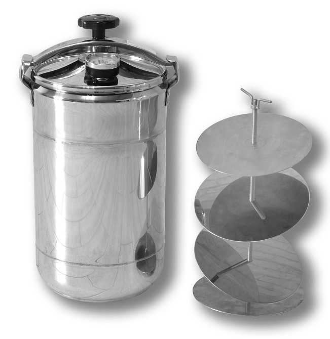 Автоклав кассетный бытовой Бинго Стандарт на 12 банок, нержавеющая сталь домашний Киев - изображение 1