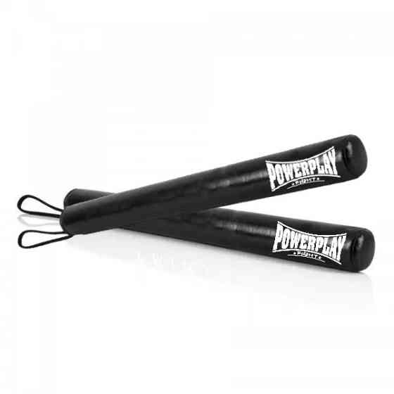 Палиці для боксу (лападани тренерські) PowerPlay PP_3069 Boxing Sticks Black Кам'янське