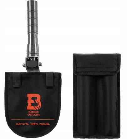 Многофункциональная Складная Лопата 6в1 с чехлом Badger Outdoor 
