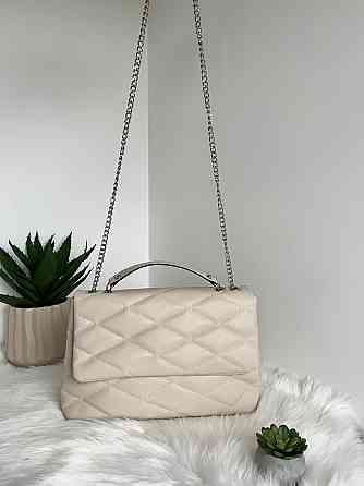 Женская сумка конверт клатч молодежная ручки трансформеры Турция женские сумочки и клатчи сумочка Крохатушка Бежевый Киев