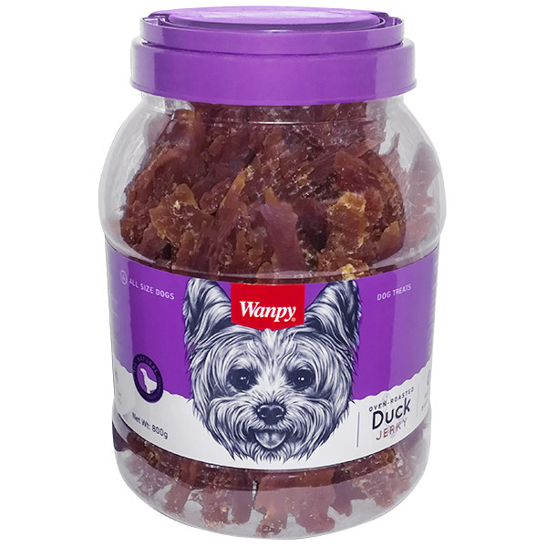 Wanpy Duck Jerky ВАНПИ ФИЛЕ УТКИ ВЯЛЕНОЕ лакомство для собак Киев - изображение 1