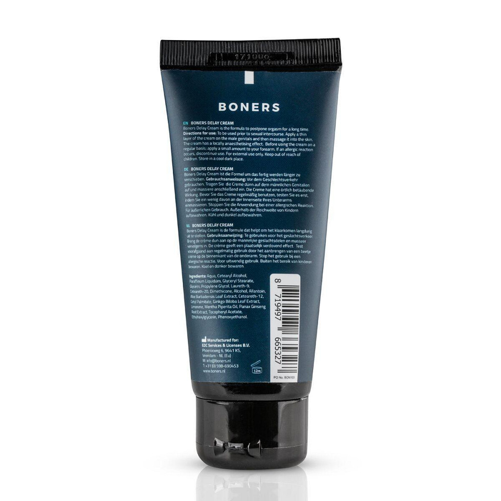 Пролонгатор Boners Delay Cream Sex Aura Киев - изображение 2