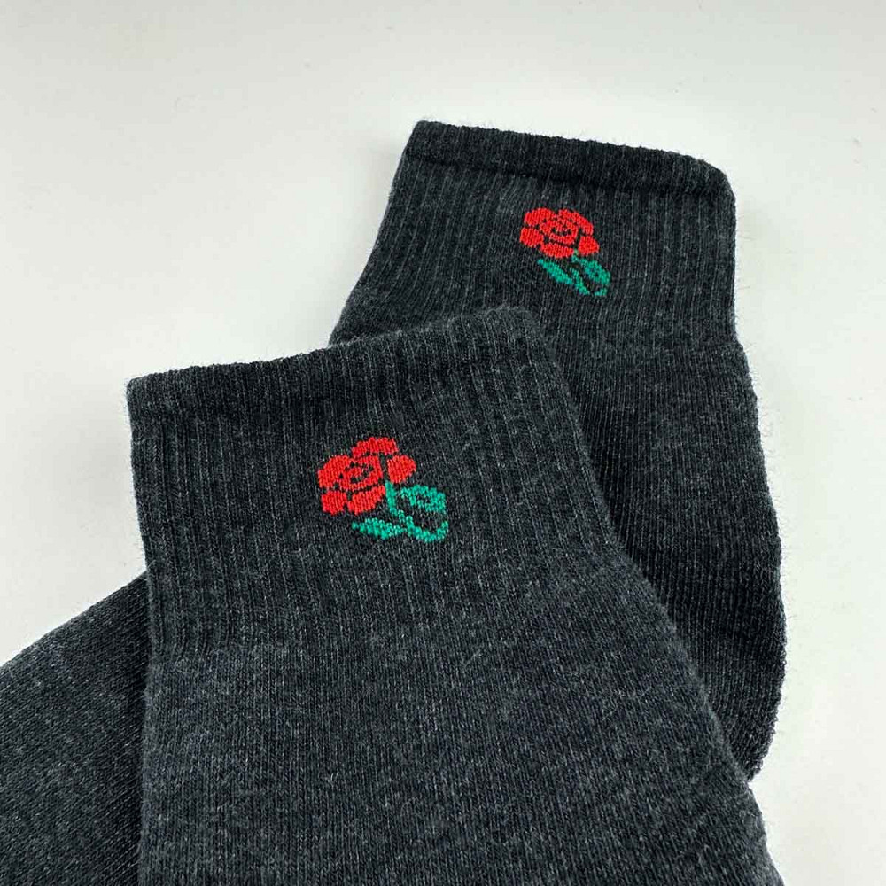 Теплі шкарпетки жіночі класичні однотонні Квітка GM Textile Високі 36-41 Чорний Суми - фото 3