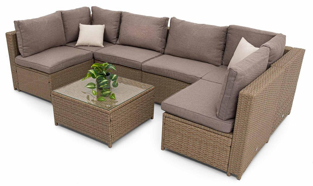 Набір садових меблів Di Volio Torino Бежевий/Світло-сірий Киев - изображение 1