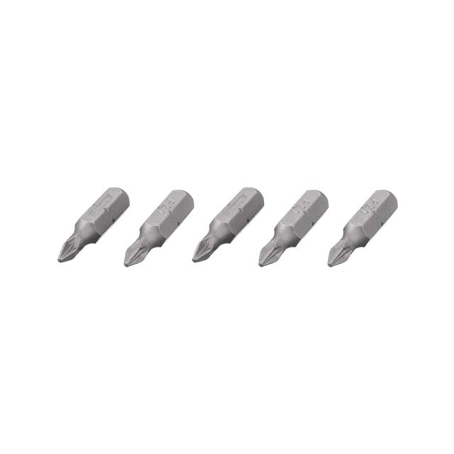 Комплект викруткових насадок, PZ1, 1/4"×25 мм, ACR, S2, 5 од., STORM Львів - фото 1