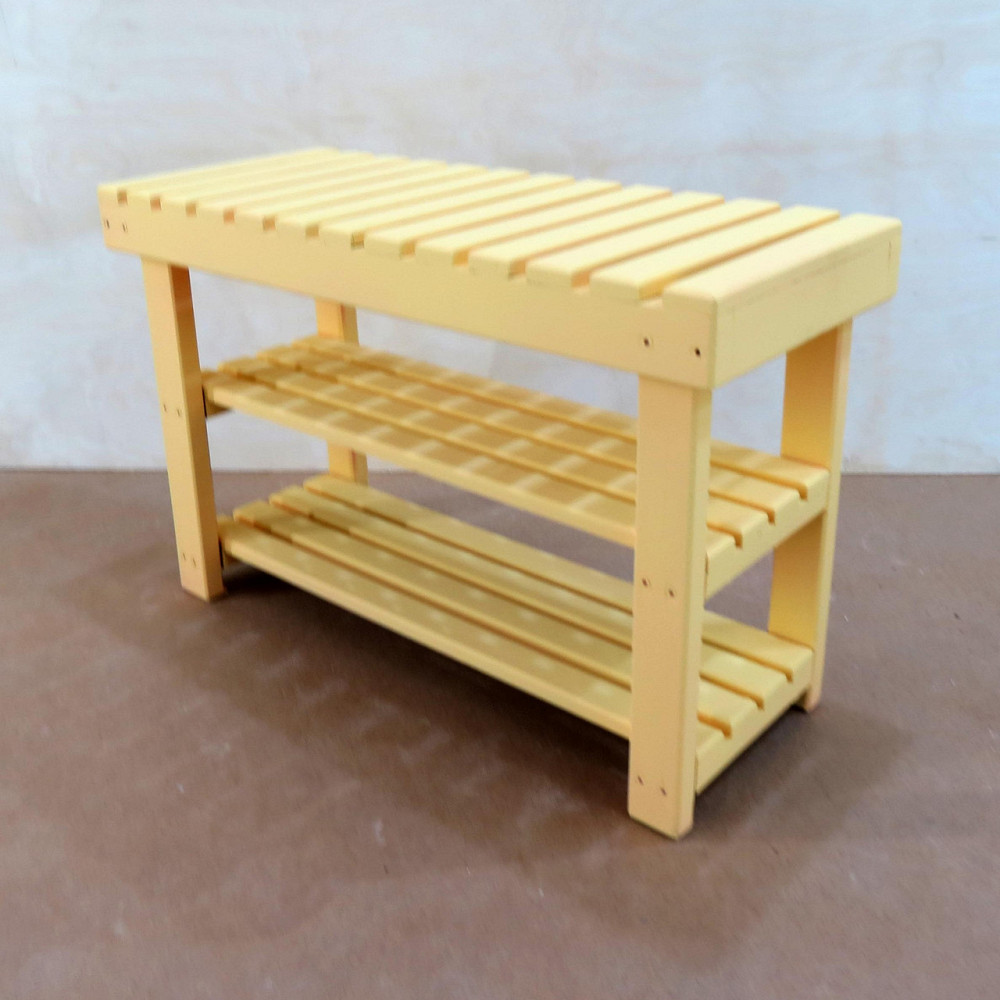 Полиця для взуття "Монте 80" лимонад Миколаїв - фото 4