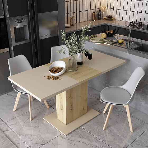 Стол в кухню Doros Бостон 150х70х79 см Кашемир/Дуб артизан (DRS-011468) Львов